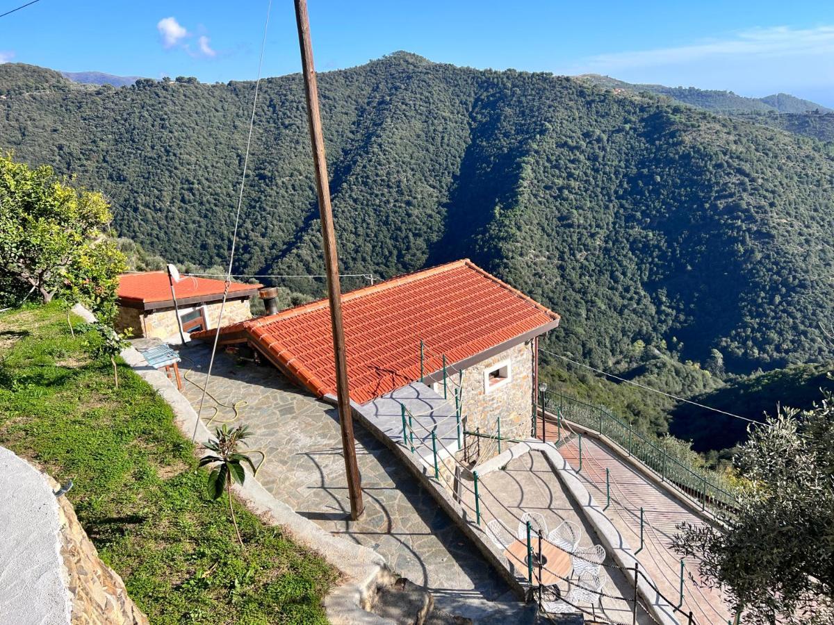 Villa Di Campagna Con Vista Mare 5 Camere Da Letto Pampara 外观 照片