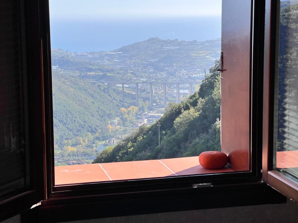 Villa Di Campagna Con Vista Mare 5 Camere Da Letto Pampara 外观 照片