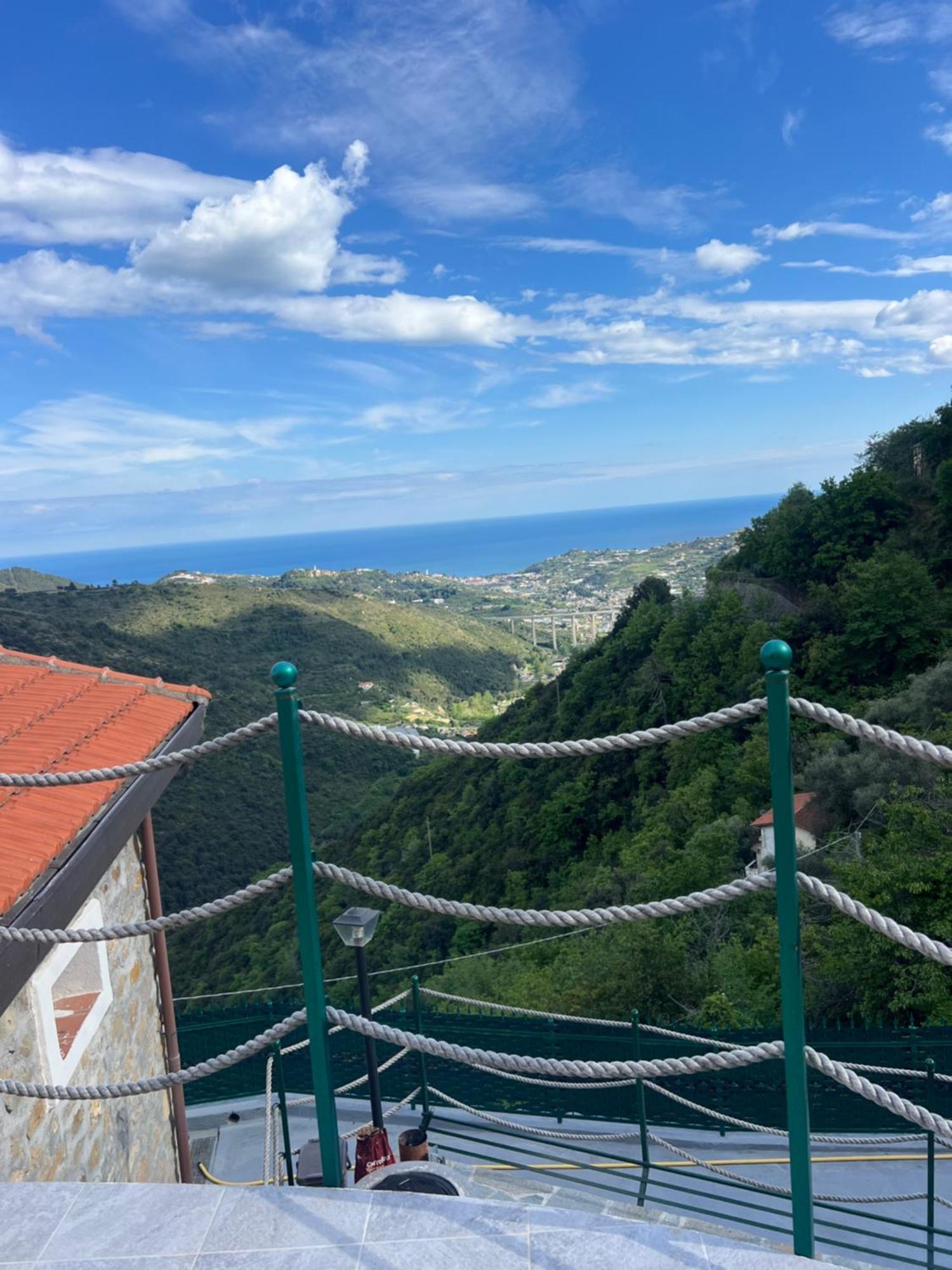 Villa Di Campagna Con Vista Mare 5 Camere Da Letto Pampara 外观 照片