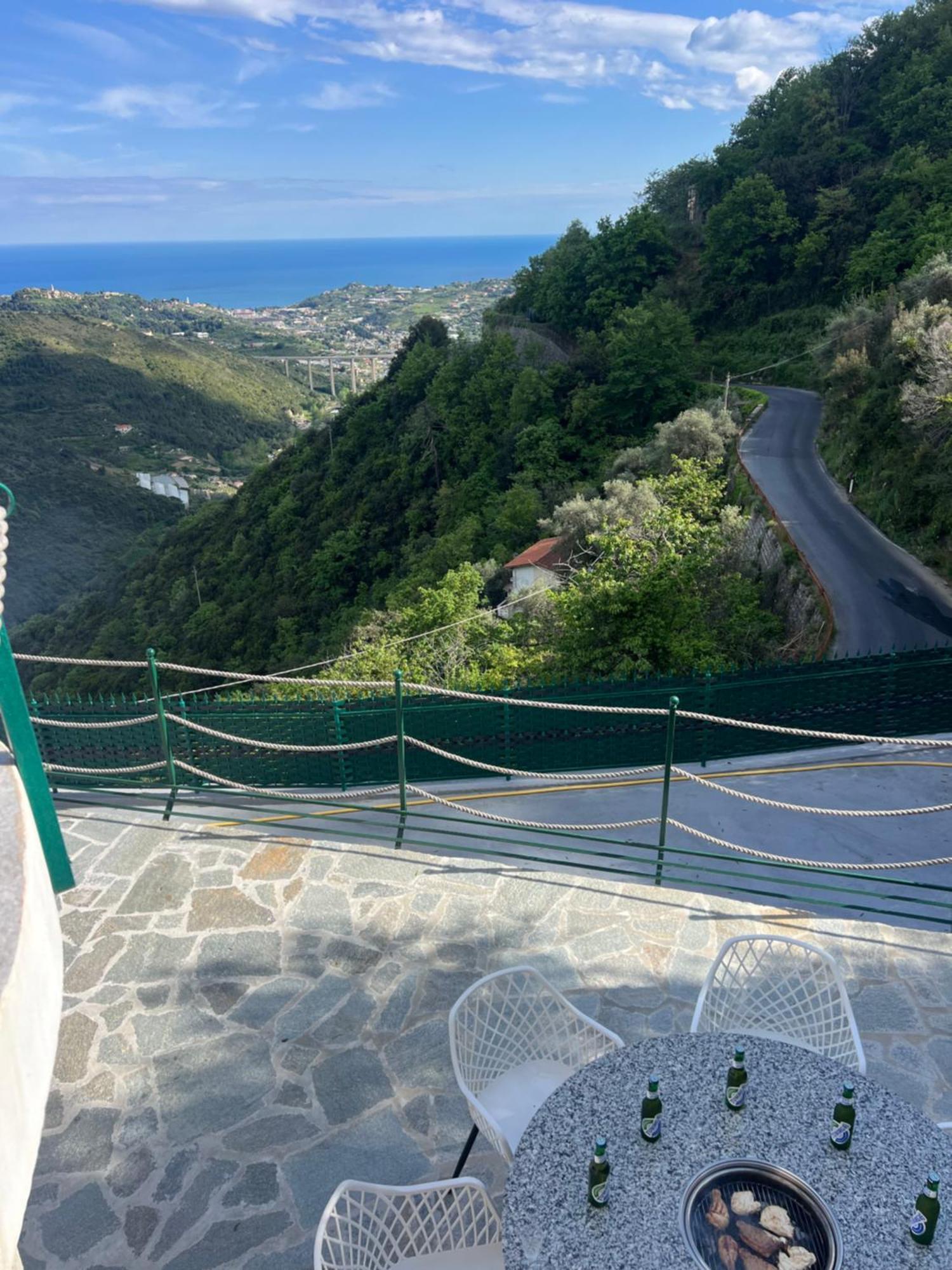 Villa Di Campagna Con Vista Mare 5 Camere Da Letto Pampara 外观 照片